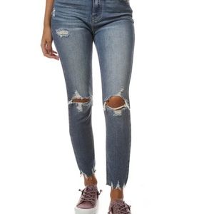 NWT Eunina high rise skinny crop jeans